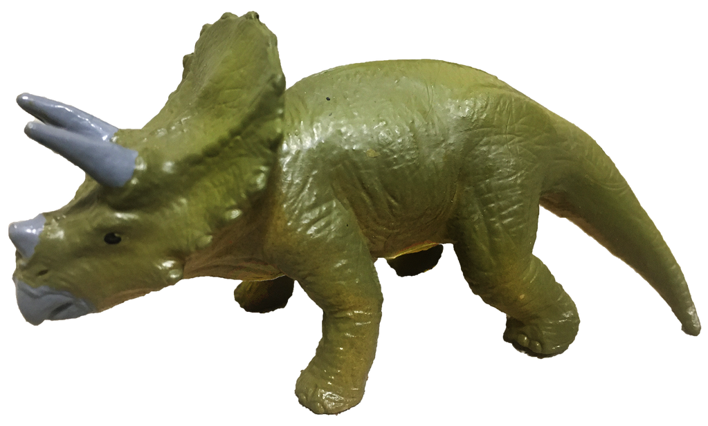 Dinosaur Assortment A, 3" Dinos in Clear Container 6pcs - Toys