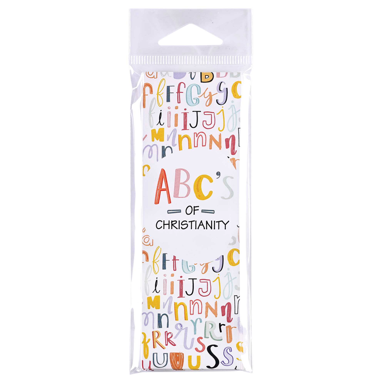 Bookmark ABC Of Christianity 2x6 12-Pack - 6 - Religious Jewelry