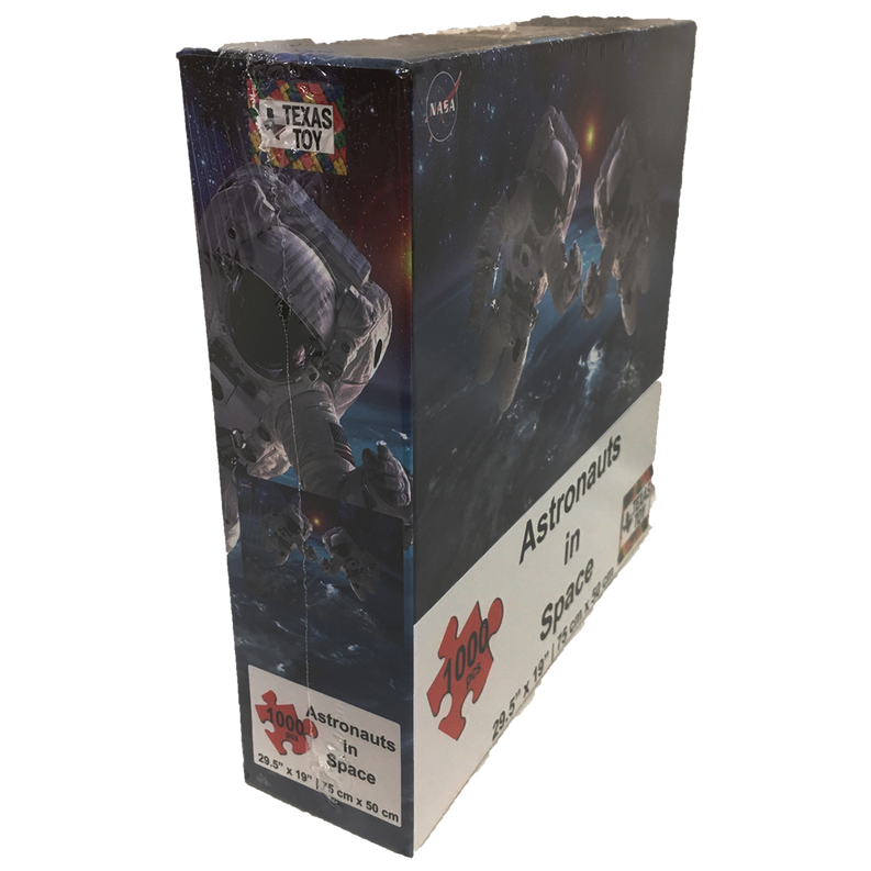 Astronauts in Space Cardboard Puzzle (1000 pieces) - Toys