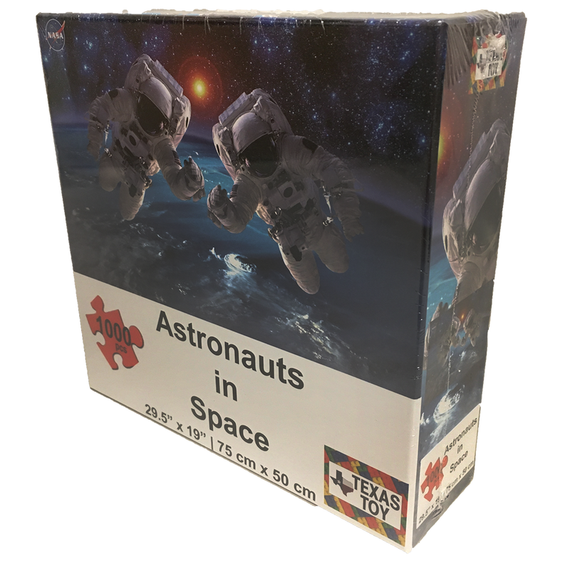 Astronauts in Space Cardboard Puzzle (1000 pieces) - Toys