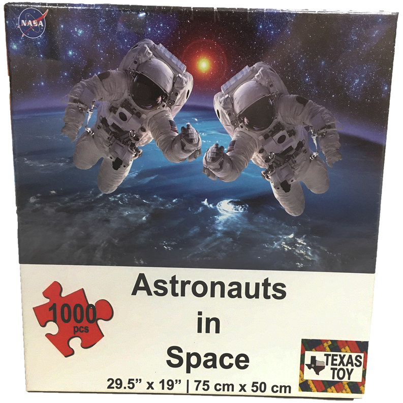 Astronauts in Space Cardboard Puzzle (1000 pieces) - Toys
