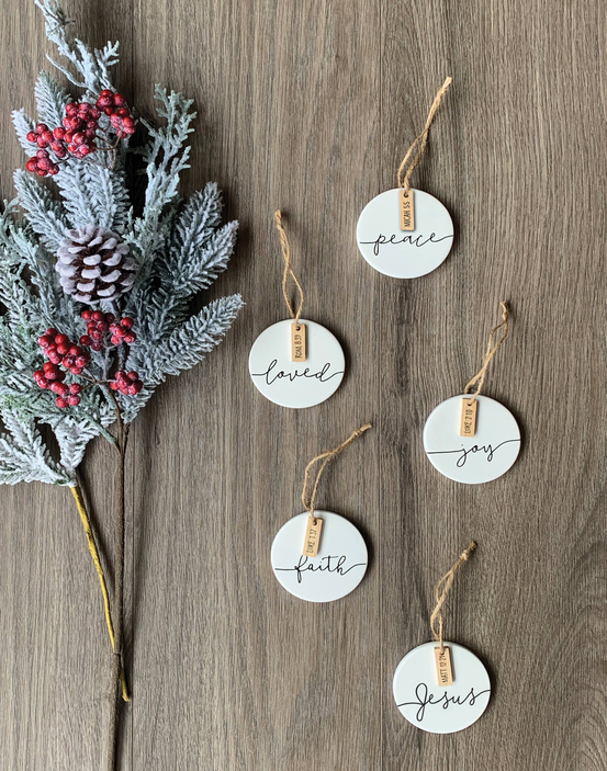 Christmas Ornament Simply Peace - 1 - Parties & Occasions