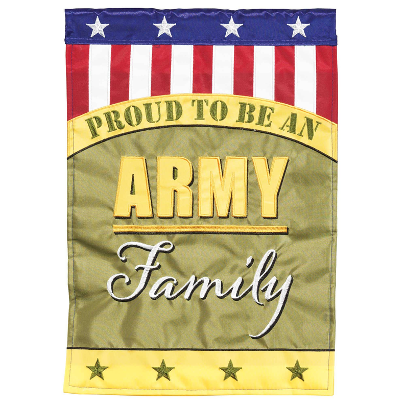 Flag Army Family Polyester - 1 - Home Decor