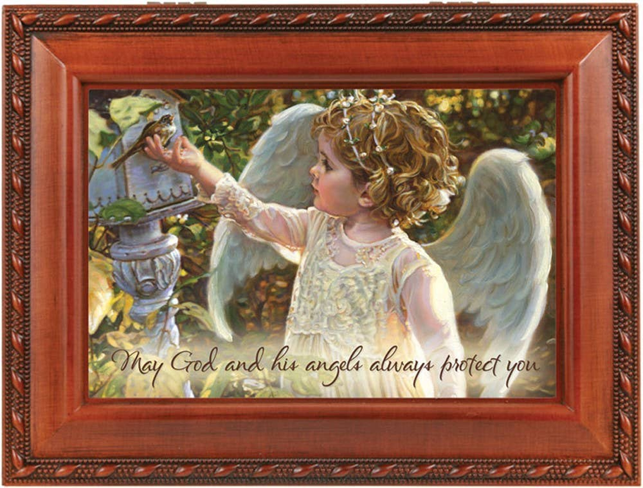 Angel In The Garden Script Wg - 1 - Home Decor