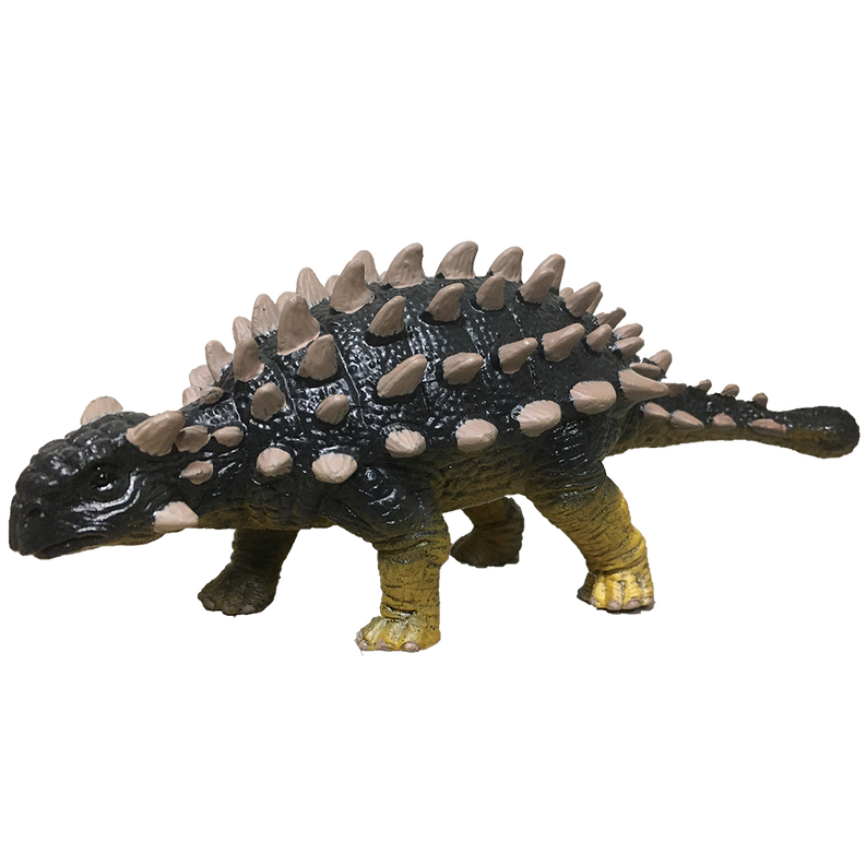 Ankylosaurus 6" Painted Resin Dinosaur Model Figure - Toys