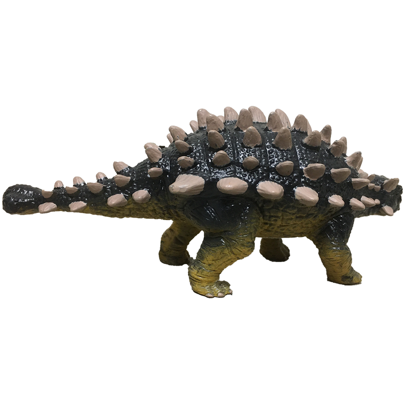 Ankylosaurus 6" Painted Resin Dinosaur Model Figure - Toys
