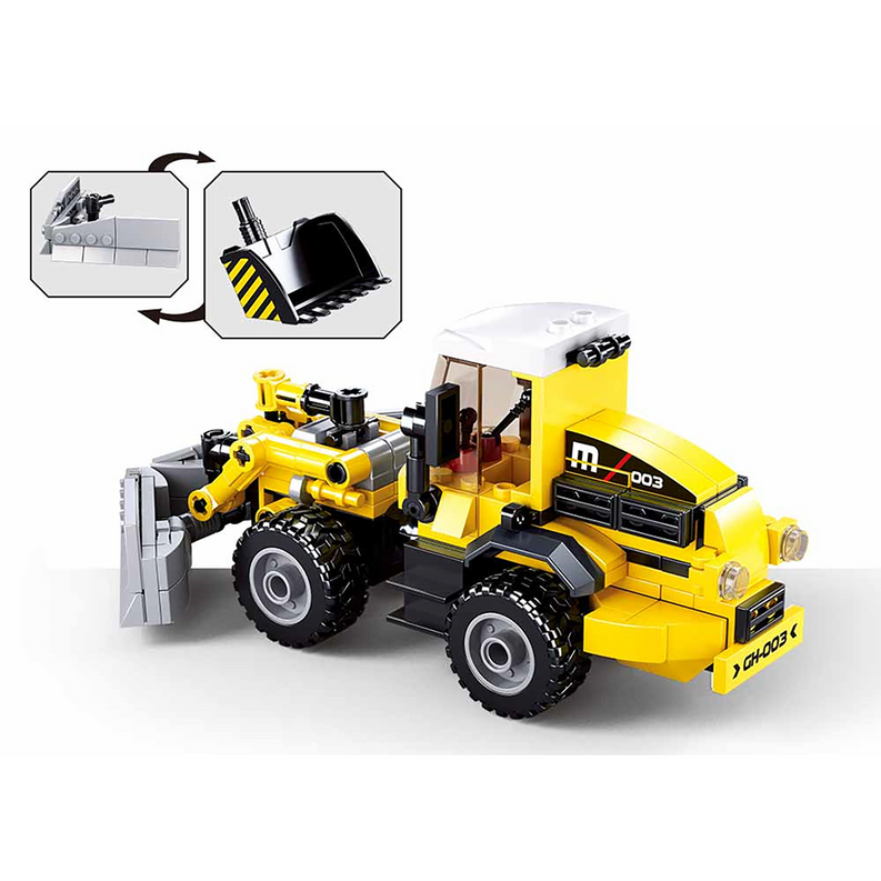 2-in-1 Forklift Construction Truck Building Brick Kit (200 pcs) - Toys | Babies & Toys, Kids, Toys