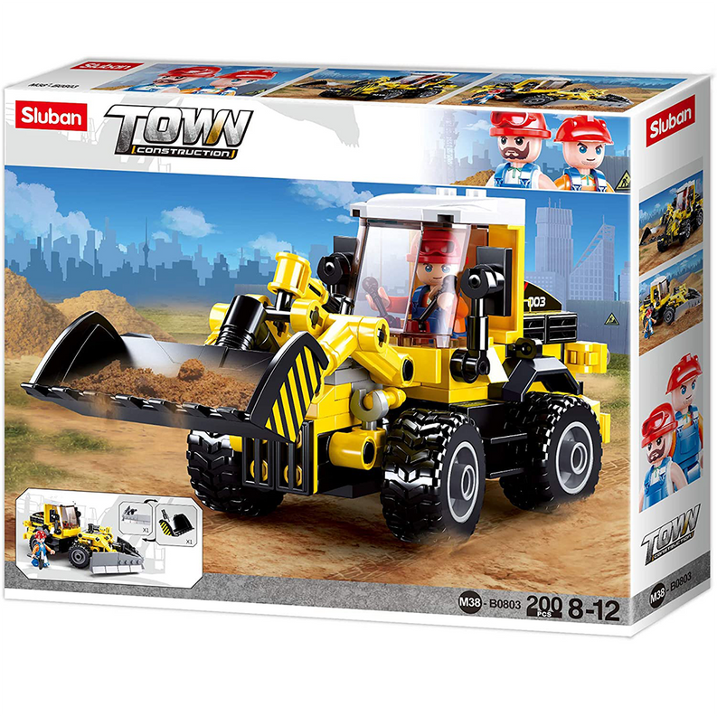 2-in-1 Forklift Construction Truck Building Brick Kit (200 pcs) - Toys | Babies & Toys, Kids, Toys
