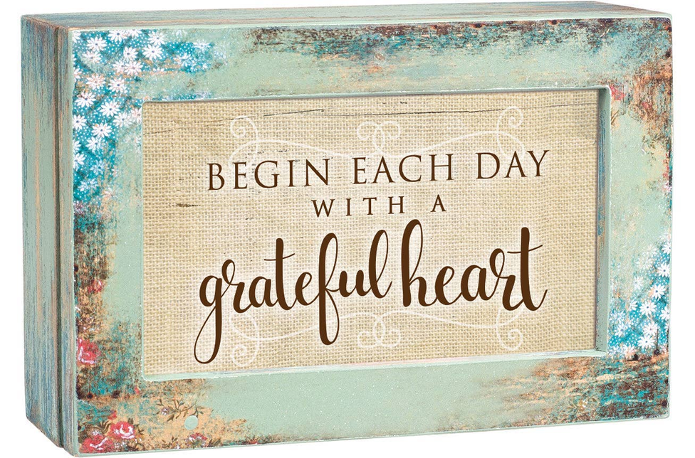 Begin Each Day Ddp - Home Decor