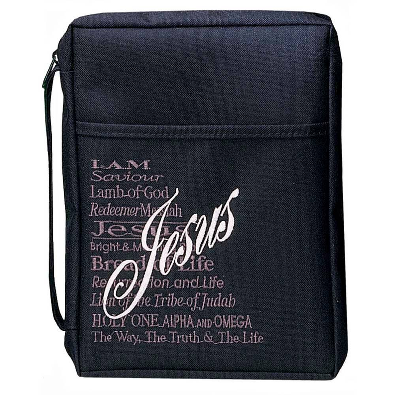 Bibl Cov Names Of Jesus/ /Med - black / 1 - Bags & Wallets