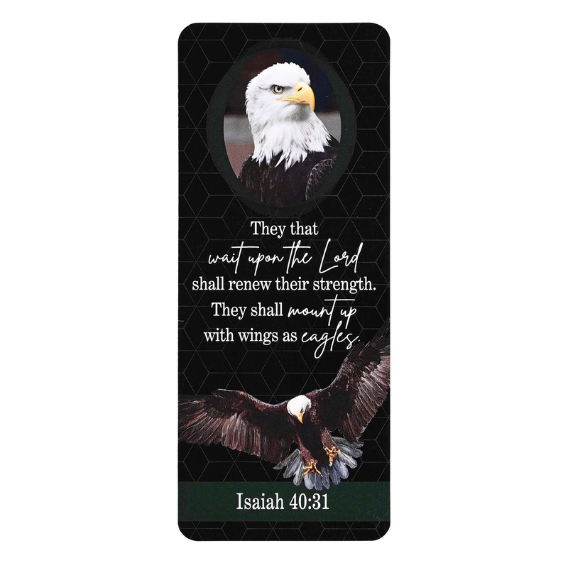 Bookcard Eagle Isaiah 40:31 - 12 - Office Supplies