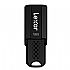 Black Lexar JumpDrive S80 USB 3.1 flash drive with cap