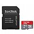 SanDisk microSDHC memory card 16GB with SD adapter, Class 10 UHS-I, retail pack