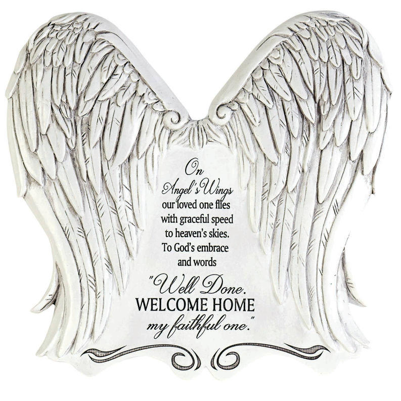 Angel's Wings Garden Stone - 1 - Parties & Occasions