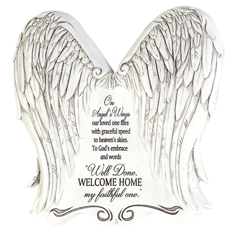 Angel's Wings Garden Stone - 1 - Parties & Occasions