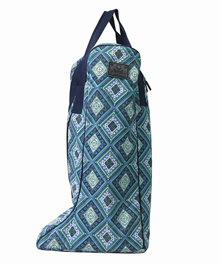 Equine Couture Artemis Boot Bag - EC Navy/White/Royal Blue / 1 - Equestrian Apparel