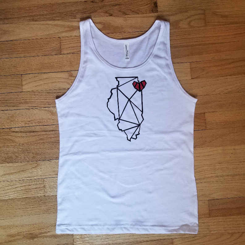 Chicago, IL Unisex Tanks - Unisex Fashion