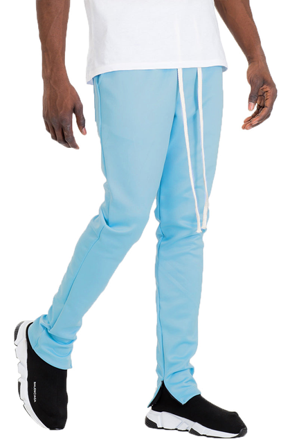 Blank Track Pants - Light Blue / 1 - Unisex Fashion