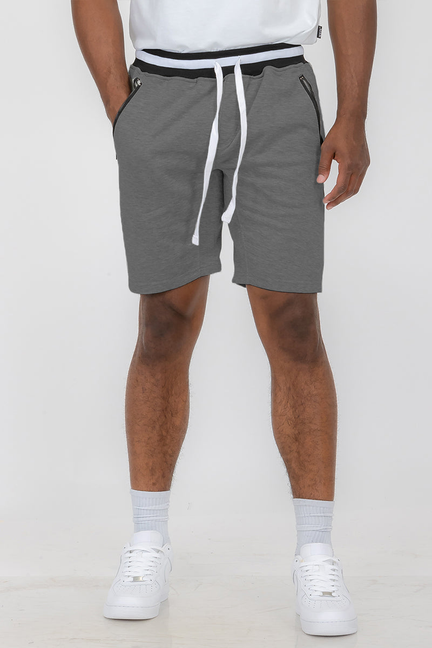 Brandon French Terry Shorts - Charcoal / 1 / M - Unisex Fashion