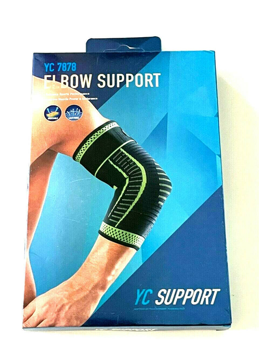 Elbow Brace Compression Support Sleeve Arthritis Tendon Joint Pain Wrap - 1 - Adult Products