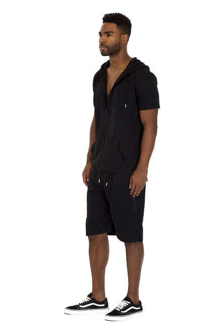 CAGE SHORT ATHLETIC SET- BLACK - 1 / 2XL-38 - Unisex Fashion