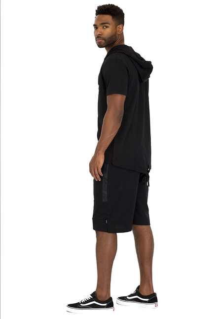 CAGE SHORT ATHLETIC SET- BLACK - 1 / 2XL-38 - Unisex Fashion