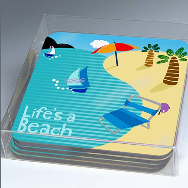 Beach Coasters - 1 - Kitchen