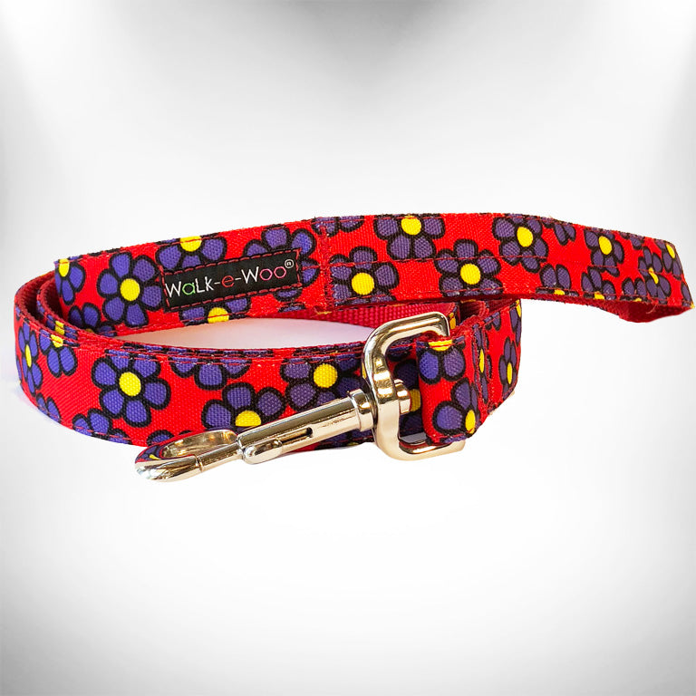 Daisies Dog Leash - Pet Supplies