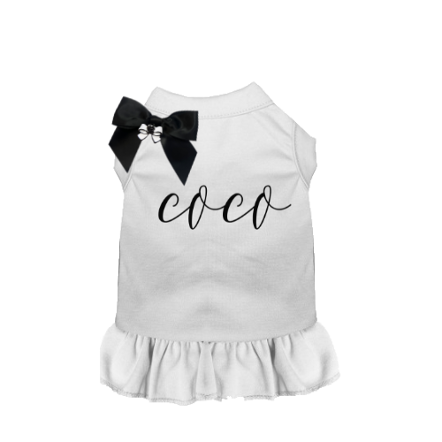 Fancy Coco Dog Dress - Pet Supplies