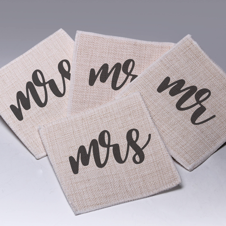 Engagement/Wedding Cork Coasters - 1 / Mr./Mr. - Kitchen