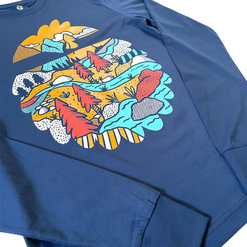 Bigfoot's Wilderness Long-Sleeve T-Shirt - Unisex Fashion
