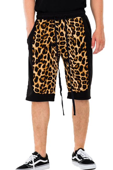 Cheetah Block Shorts - 1 / L - Unisex Fashion