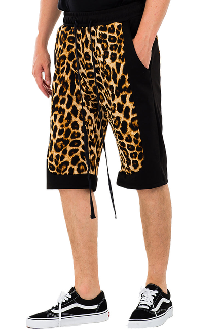 Cheetah Block Shorts - 1 / L - Unisex Fashion