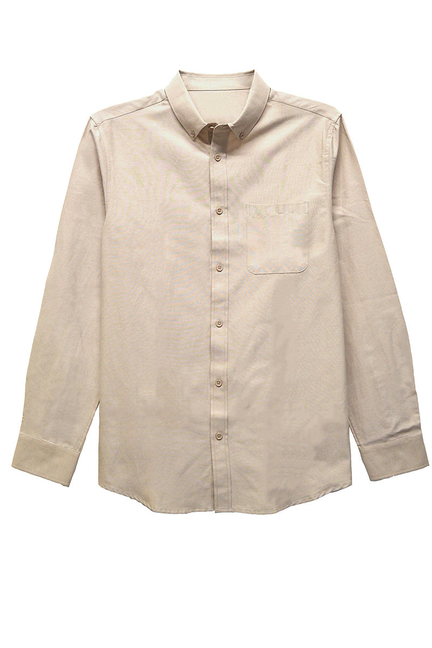 Classic Long Sleeve Shirt - SAND / 1 / 3XL - Unisex Fashion