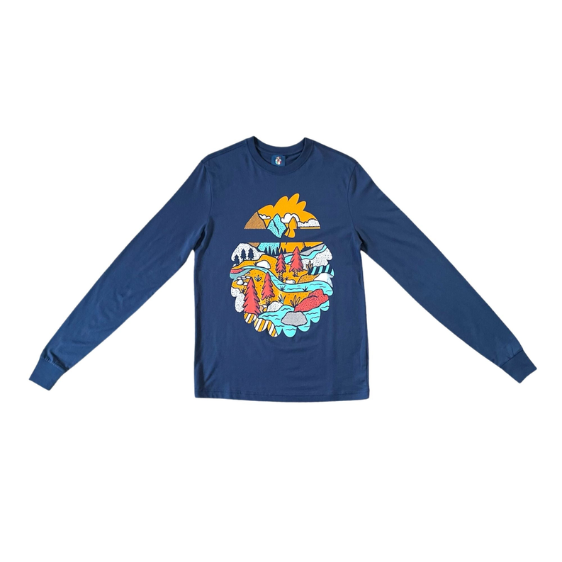 Bigfoot's Wilderness Long-Sleeve T-Shirt - Unisex Fashion