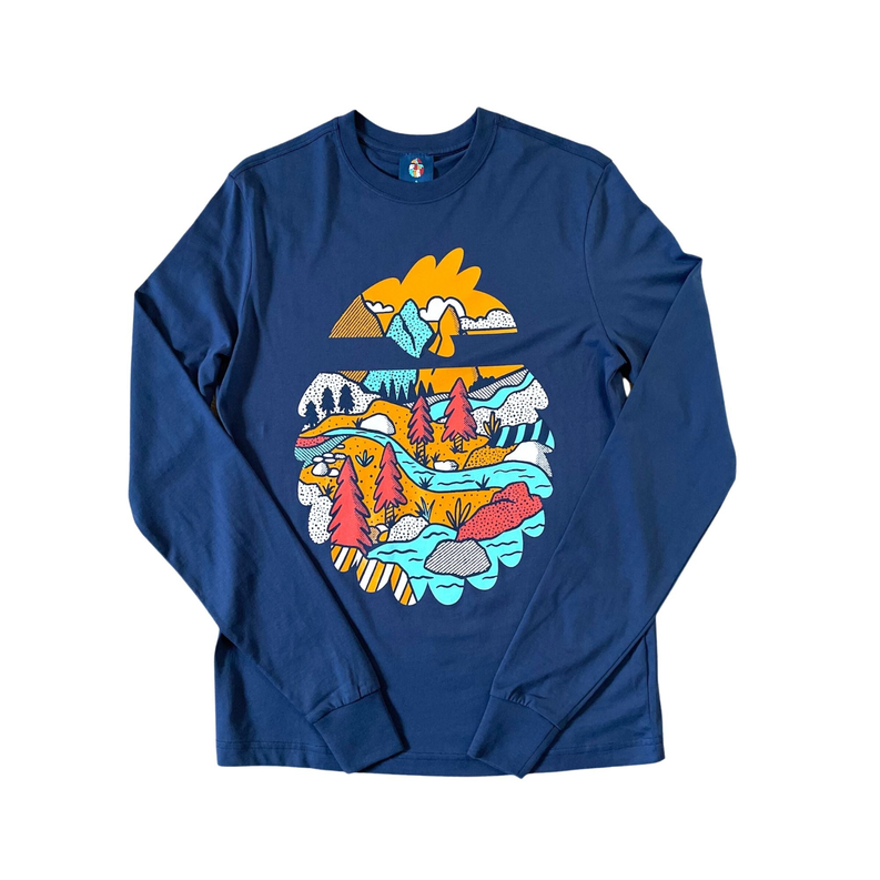 Bigfoot's Wilderness Long-Sleeve T-Shirt - Unisex Fashion
