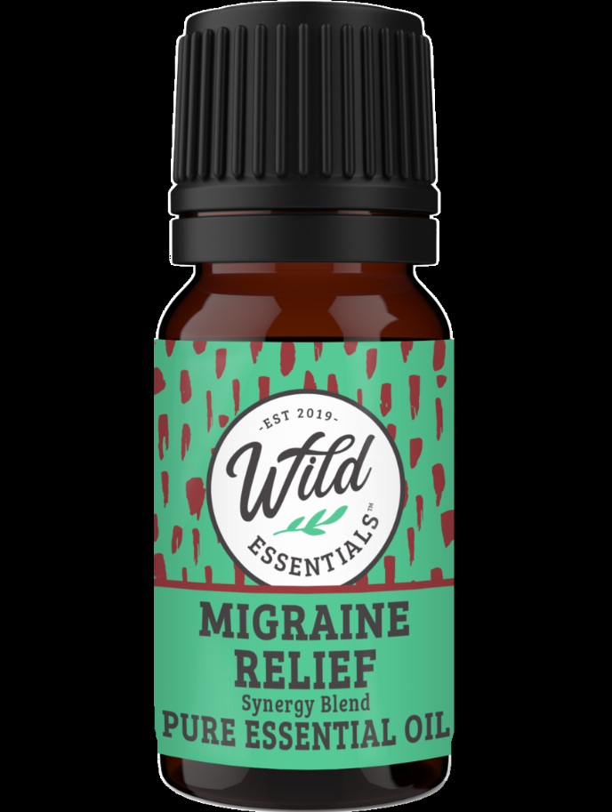 Essential Oils Synergy Blends (Comes in 18 Different Areas of Focus) - Migraine Relief / 1 - Adult Products