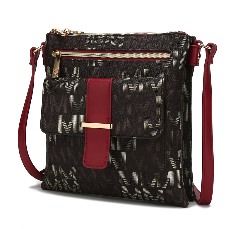 Jeni Multi Compartment Crossbody Bag MKF Colletion by Mia K.