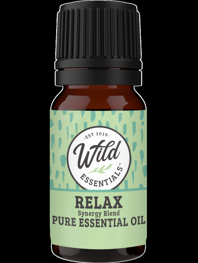 Essential Oils Synergy Blends (Comes in 18 Different Areas of Focus) - Relax - Stress Relief/Anxiety Formula / 1 - Adult…