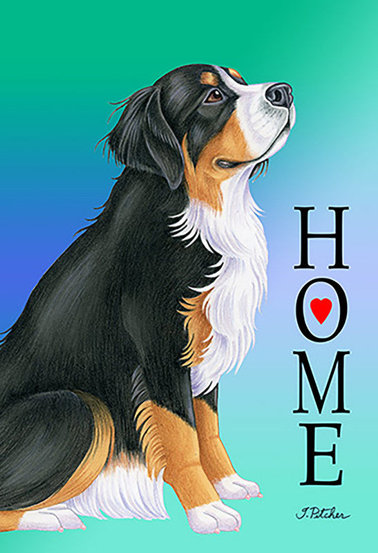 Border Collie - Best of Breed Dean Russo House and Garden Flag - House 28" x 40" - Outdoor's