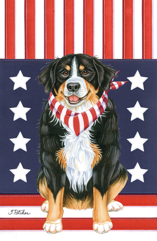 Border Collie - Best of Breed Dean Russo House and Garden Flag - Garden 12" x 17" - Outdoor's
