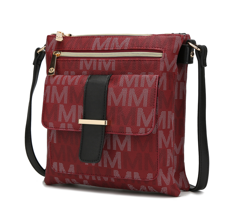 Jeni Multi Compartment Crossbody Bag MKF Colletion by Mia K.