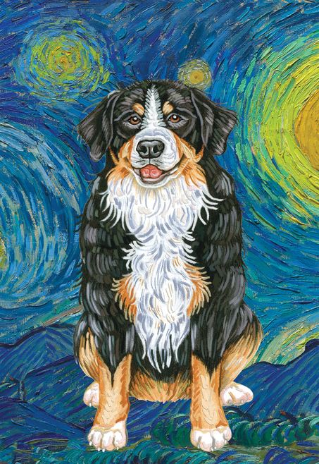 Border Collie - Best of Breed Dean Russo House and Garden Flag - Garden 12" x 17" - Outdoor's