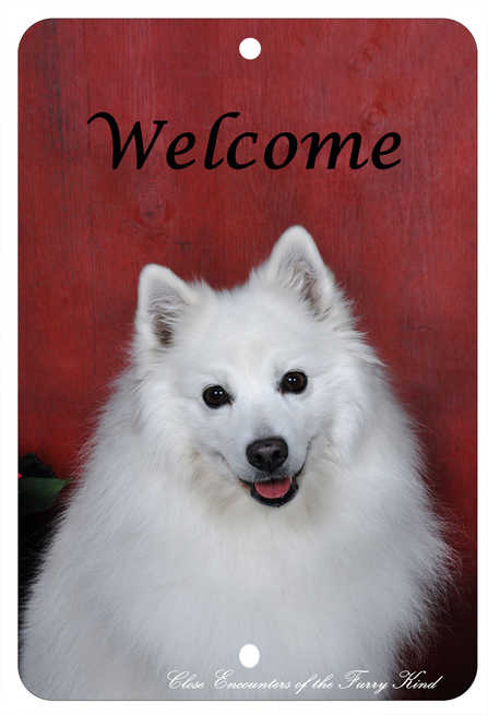 American Eskimo - Best of Breed  Indoor/Outdoor Aluminum Sign - 1 / 8 x 12in - Outdoor's