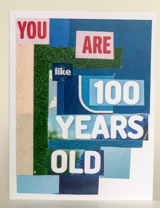 Birthday Greeting Card (Pack of 6) - You Are Like 100 Years / 1 Pack of 6 - Apparel and Accessories