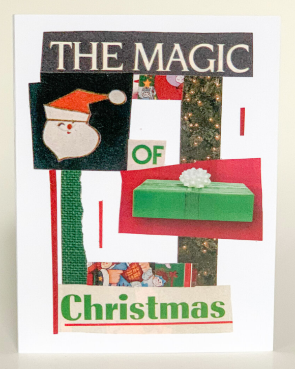 Christmas Greeting Card (Pack of 6) - The Magic of Christmas / 1 Pack of 6 - Apparel and Accessories