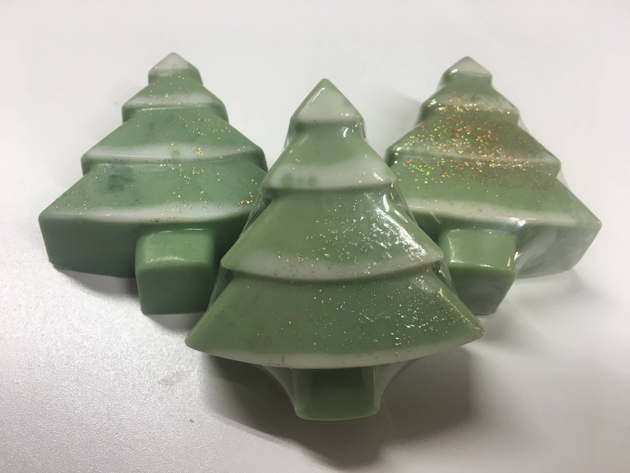 Christmas Tree Soaps - 1 - Home Decor