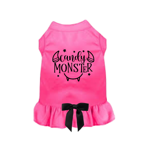 Candy Monster- Dog Shirt/Dress - Pet Supplies