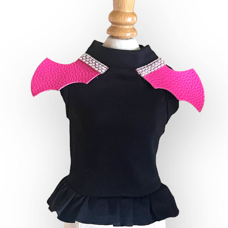 Bat Girl- Dog Dress - Pet Supplies