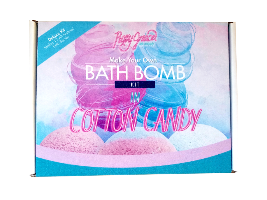DIY Cotton Candy Deluxe Bath Bomb - 1 - Home Decor
